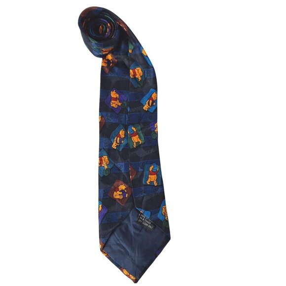 Disney Winnie The Pooh Honey Polyester Novelty Necktie - Picture 5 of 6